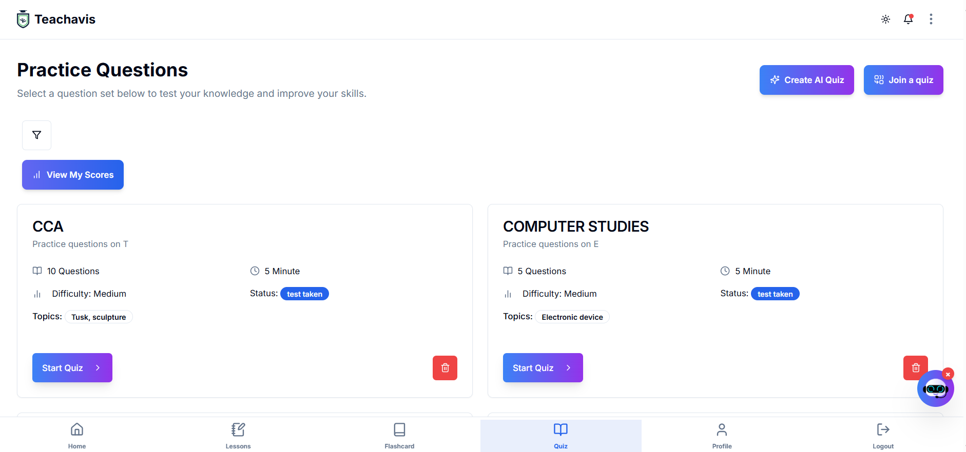 AI Quiz Generator